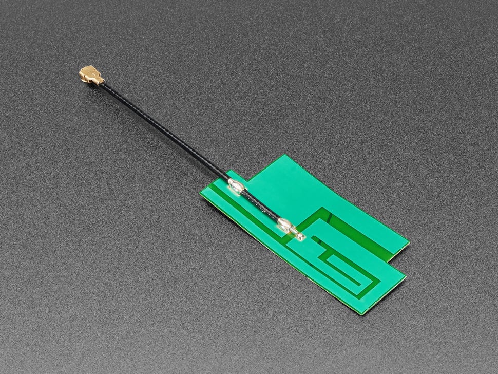 Slim Sticker-type GSM/Cellular Quad-Band Antenna - 3dBi uFL