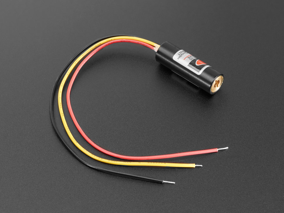 TTL Laser Diode - 5mW 650nm Red - 50KHz Max