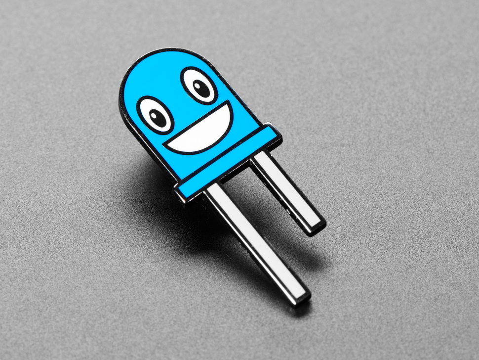 Billie the Blue LED Limited Edition Enamel Pin