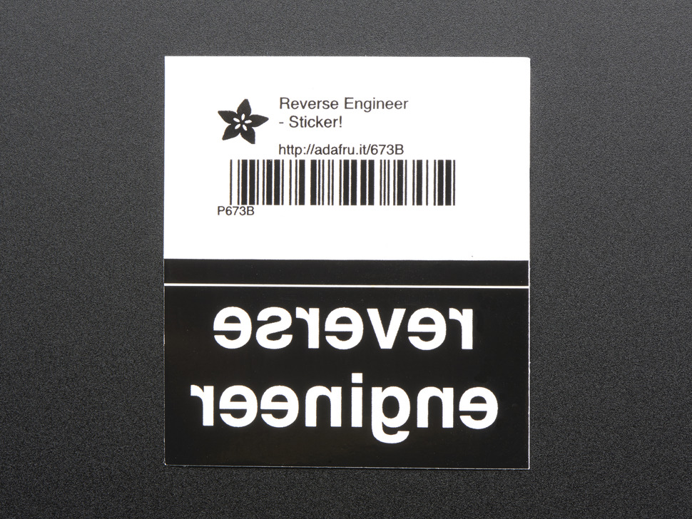 Reverse Engineer - Sticker!