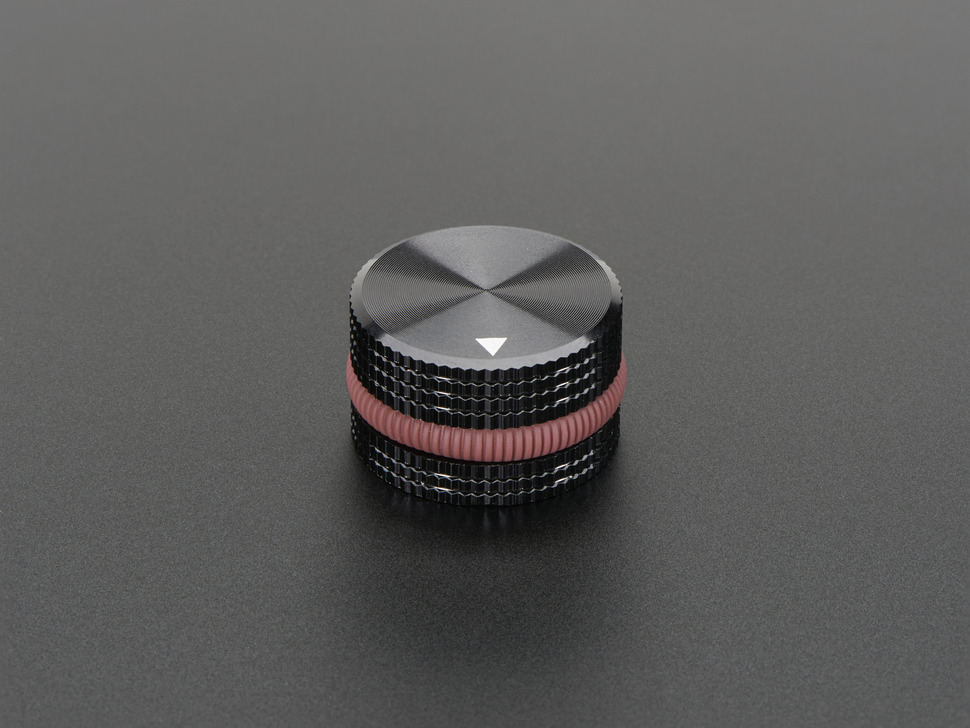 Solid Machined Metal Knob - 1" Diameter