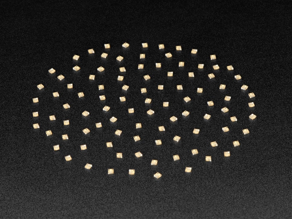 DotStar Micro LEDs (APA102–2020)- Smart SMD RGB LED - 100 pack