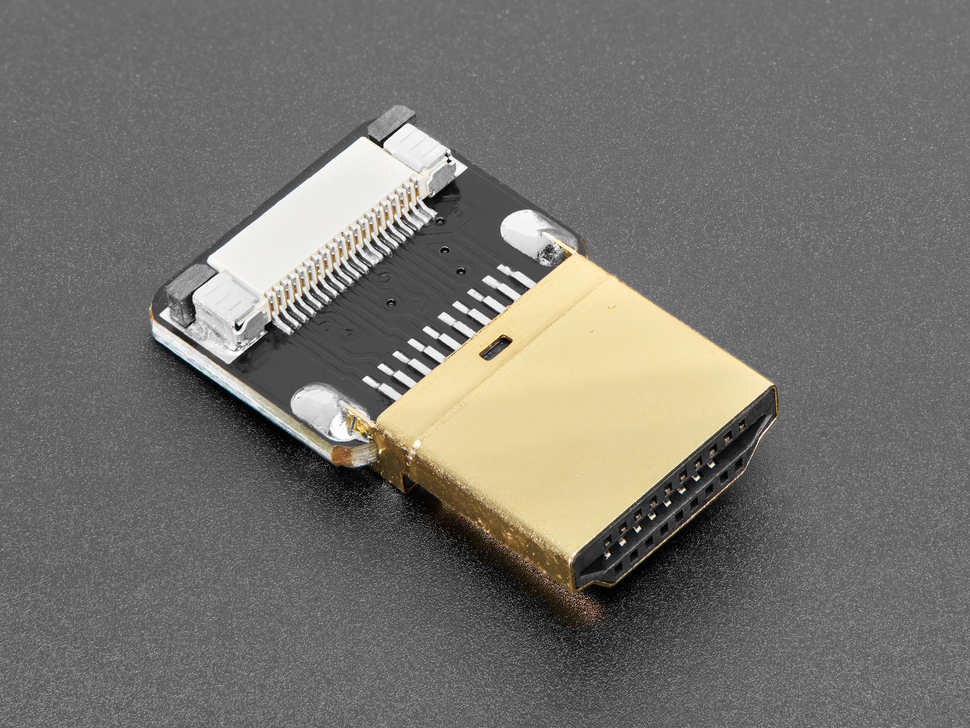 DIY HDMI Cable Parts - Straight HDMI Plug Adapter