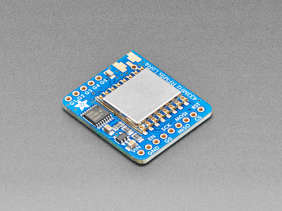 Adafruit RFM96W LoRa Radio Transceiver Breakout - 433 MHz