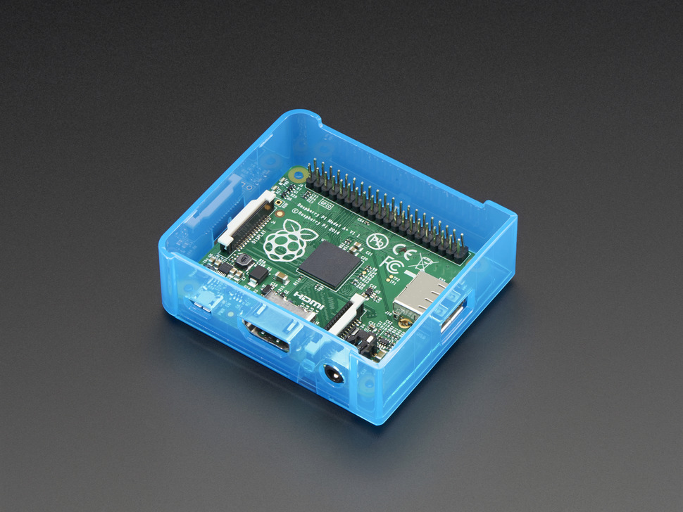 Pi Model A+ Case Base - Blue