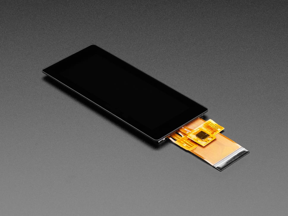 Rectangle Bar RGB TTL TFT Display - 3.2" 320x820 with Cap Touch