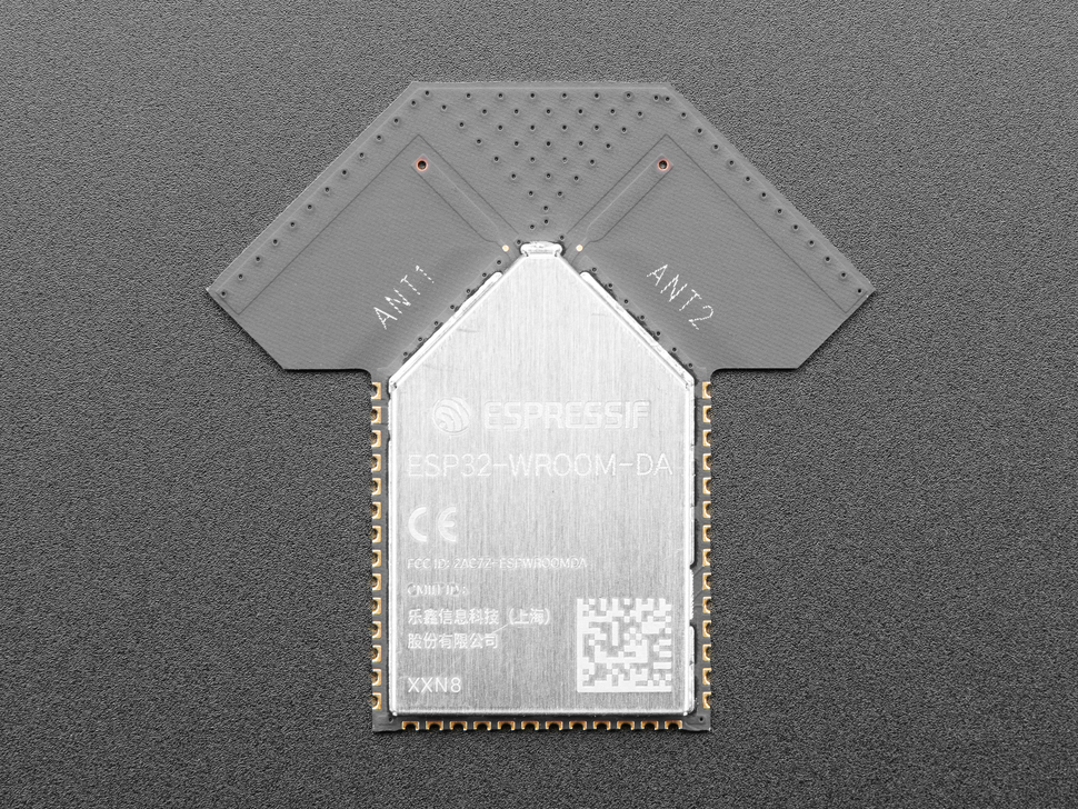 ESP32 Dual Antenna WiFi + Bluetooth® Module with 8MB FLASH