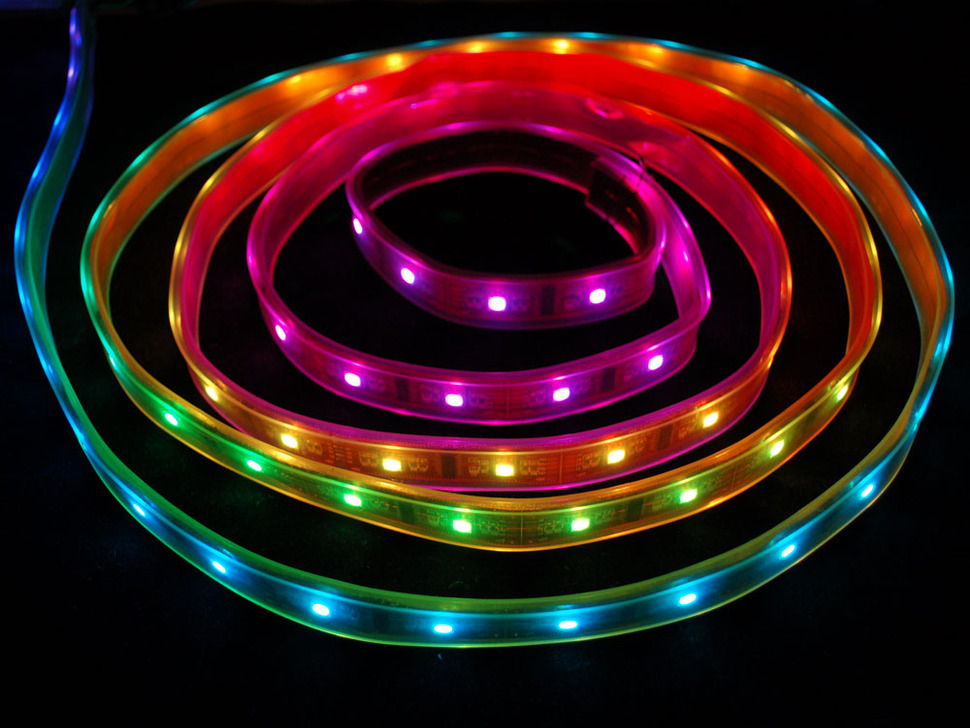 Digital RGB LED Weatherproof Strip - LPD8806 32 LED 5m