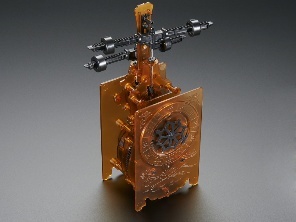 Edo-Style Clock Kit from Gakken