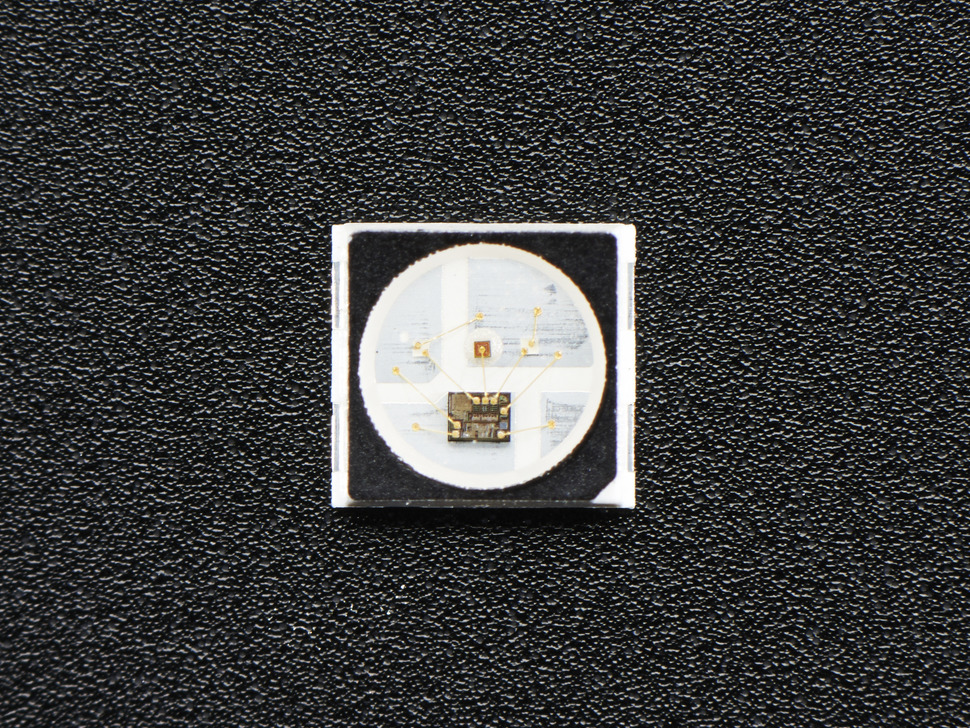 NeoPixel Mini 3535 RGB LEDs w/ Integrated Driver Chip - Black
