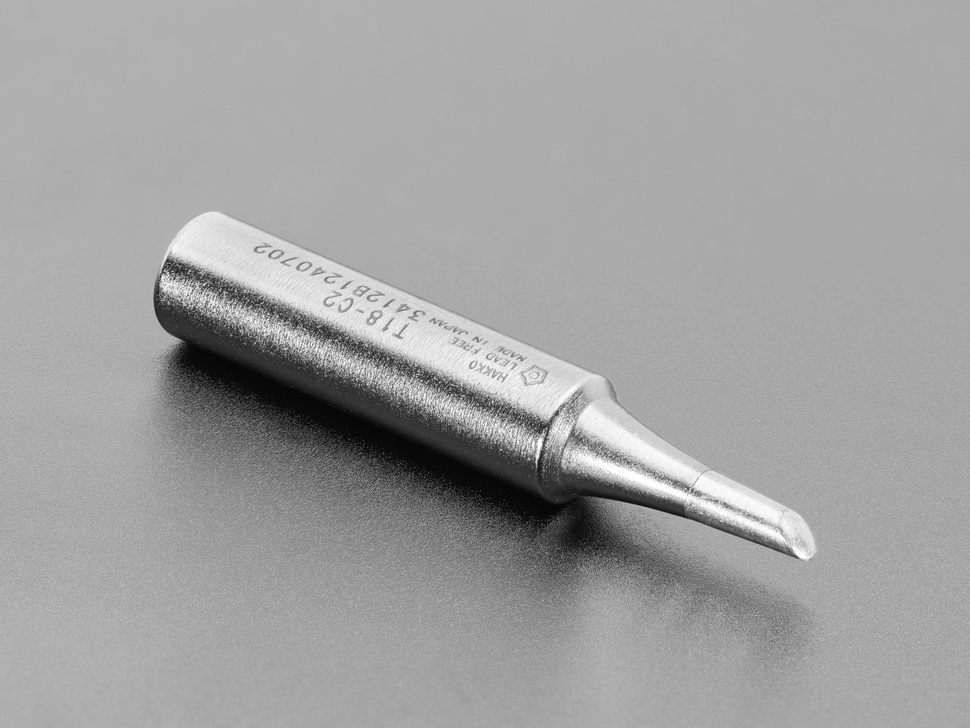 Hakko Soldering Tip: T18-C2 Hoof - For Lead or Lead-Free Use