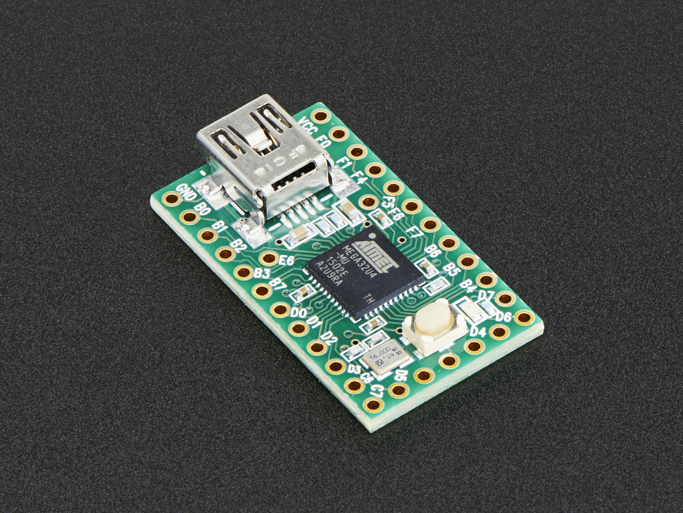 Teensy (ATmega32u4 USB dev board) 2.0
