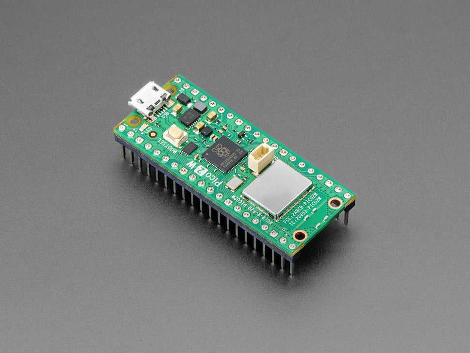 Raspberry Pi Pico 2W with Header