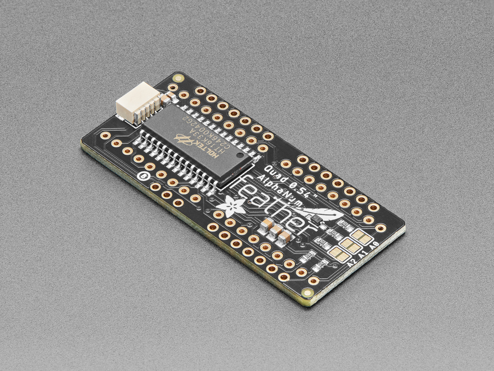Adafruit 14-Segment Alphanumeric LED FeatherWing