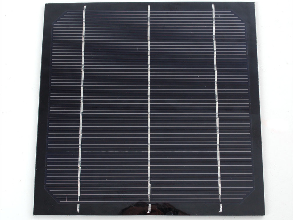 Large 6V 3.7W Solar Panel