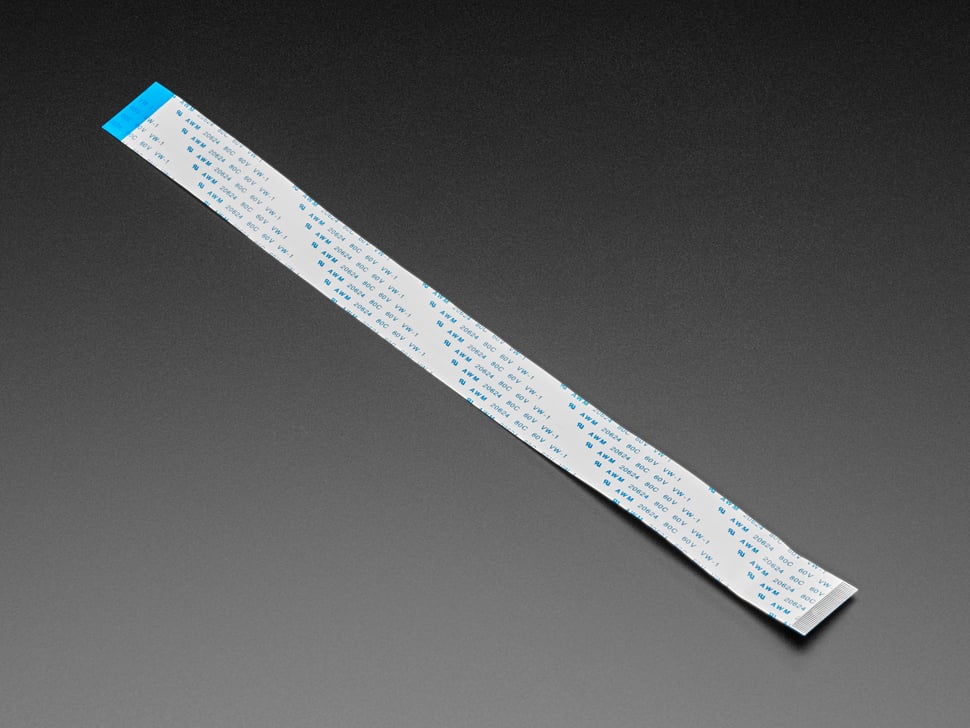 40-pin 0.5mm pitch FPC Flex Cable with A-B Connections