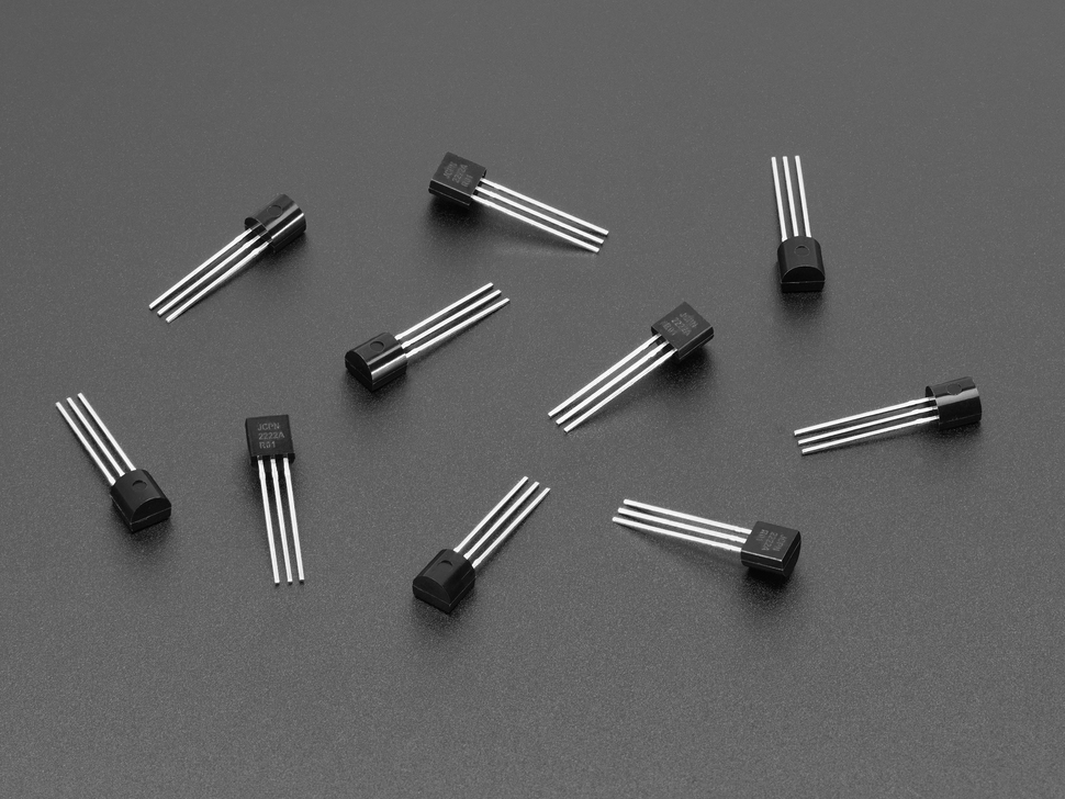 NPN Bipolar Transistors (PN2222) - 10 pack