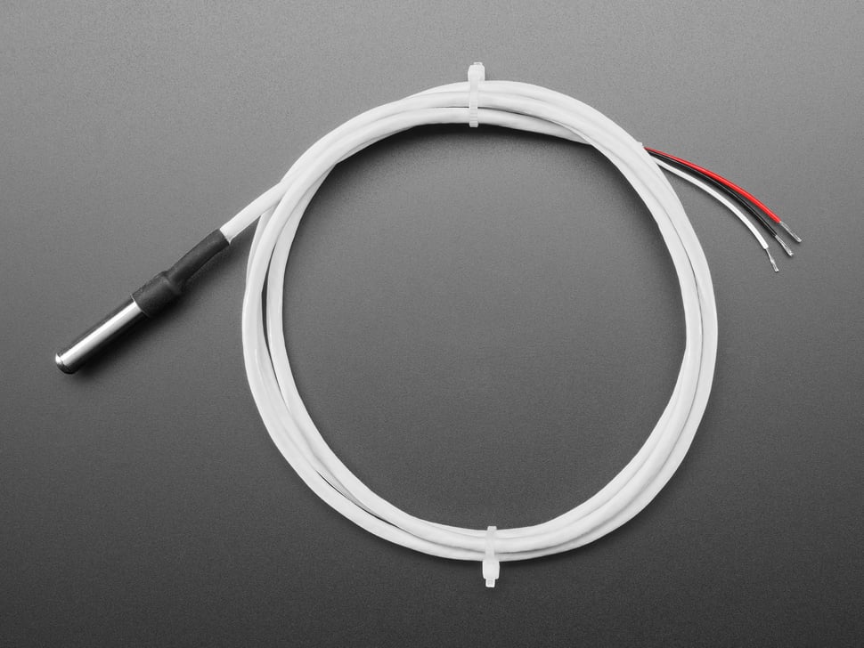 High Temp Waterproof DS18B20 Digital temperature sensor + extras