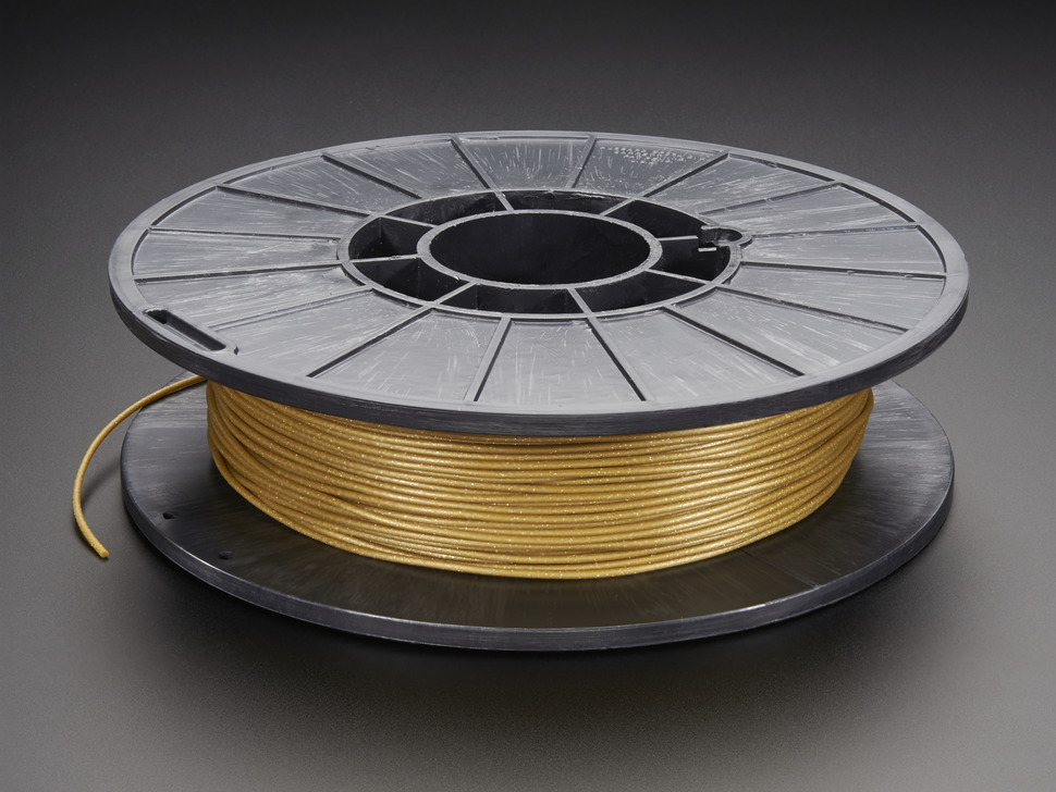 NinjaFlex - 1.75mm Diameter - Satin Sheen Gold - 0.50 Kg