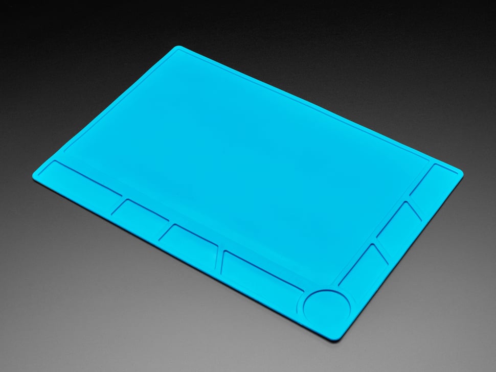 Insulated Silicone Rework Mat - 34cm x 23cm Work Surface
