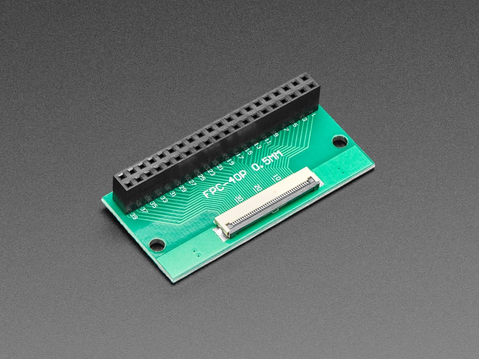 40-pin FPC to Straight 2x20 IDC Female Socket Header