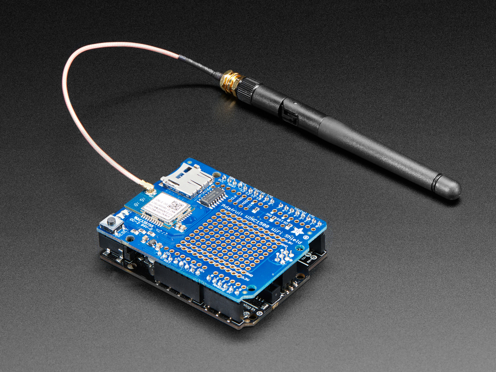 Adafruit WINC1500 WiFi Shield with uFL Connector