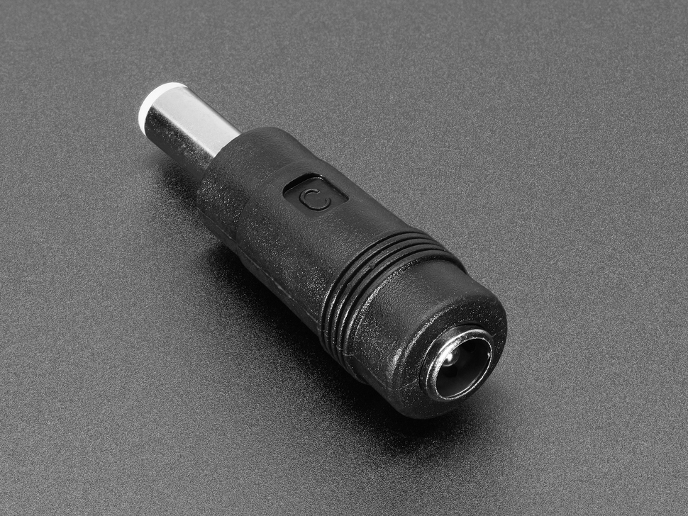 2.1mm to 2.5mm DC Barrel Plug Adapter