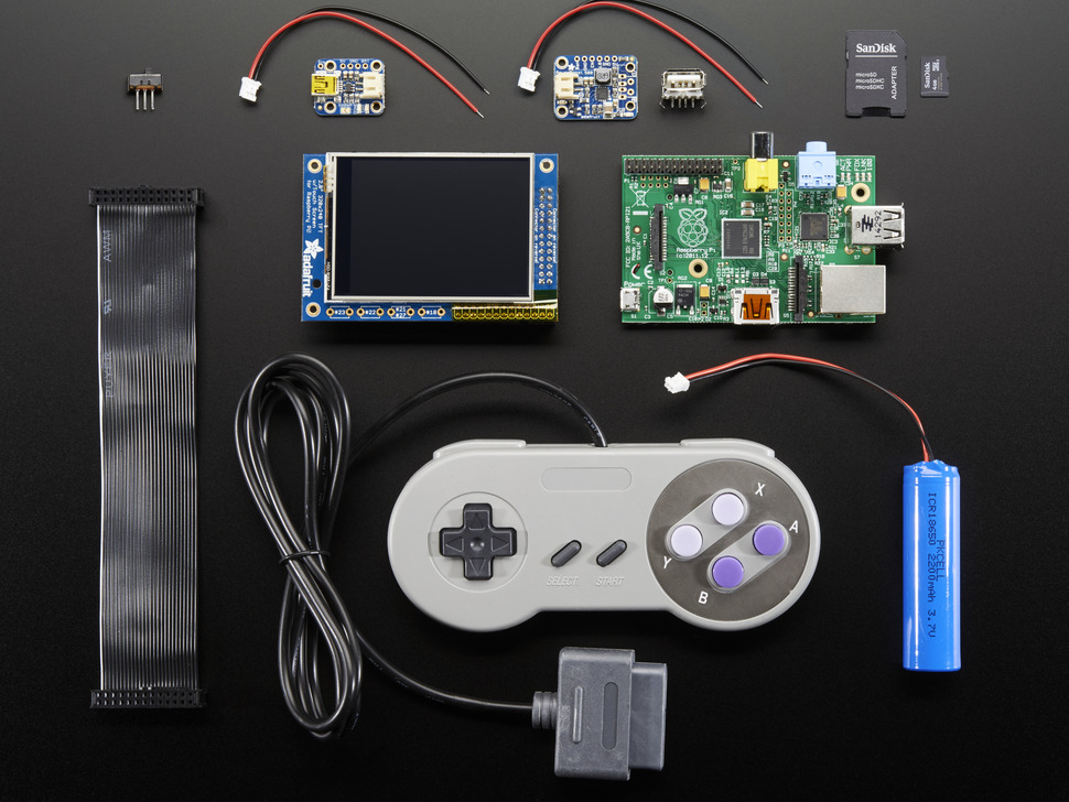 PiGRRL Pack Build your own Pi Game Emulator! (CASE NOT INCLUDED)