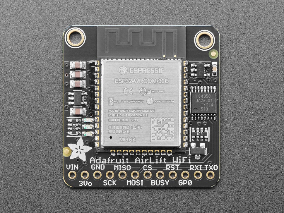 Adafruit AirLift – ESP32 WiFi Co-Processor Breakout Board