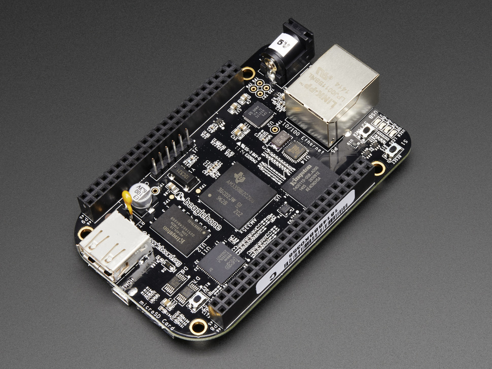 BeagleBone Black Rev C - 4GB Flash - Pre-installed Debian
