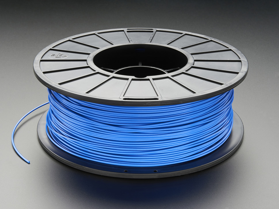 PLA Filament for 3D Printers - 1.75mm Diameter - Blue - 1KG