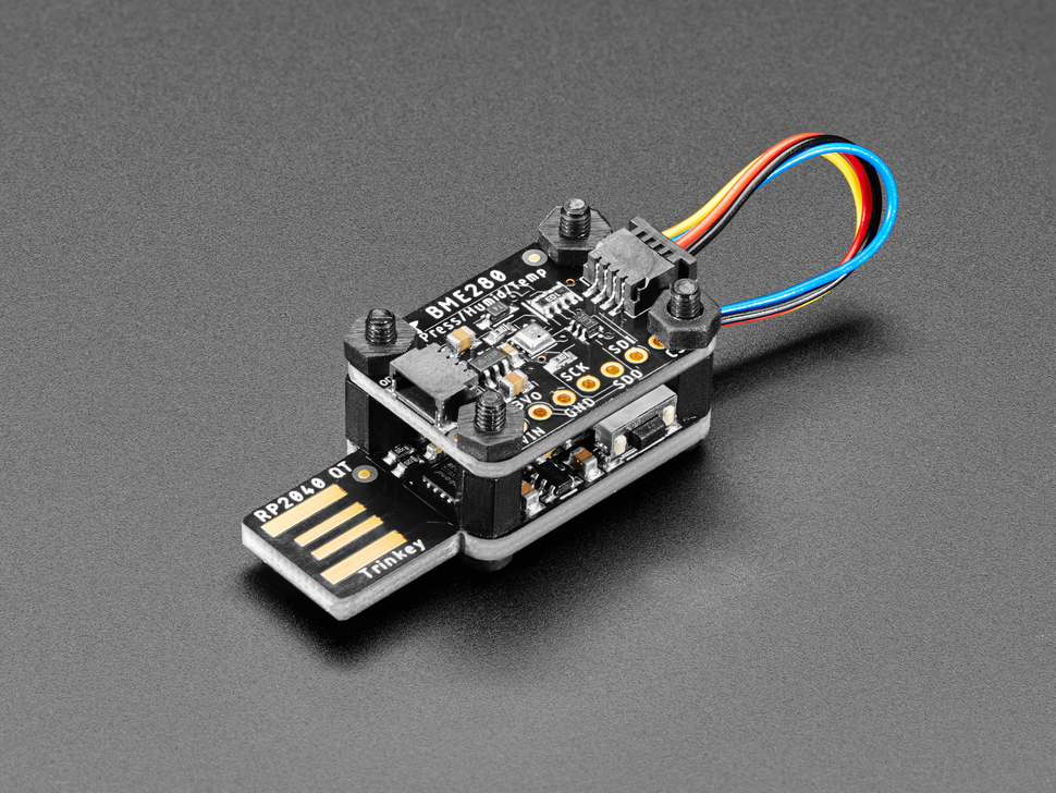 Stacking M2.5 Hardware Kit for STEMMA QT and RP2040 Trinkey