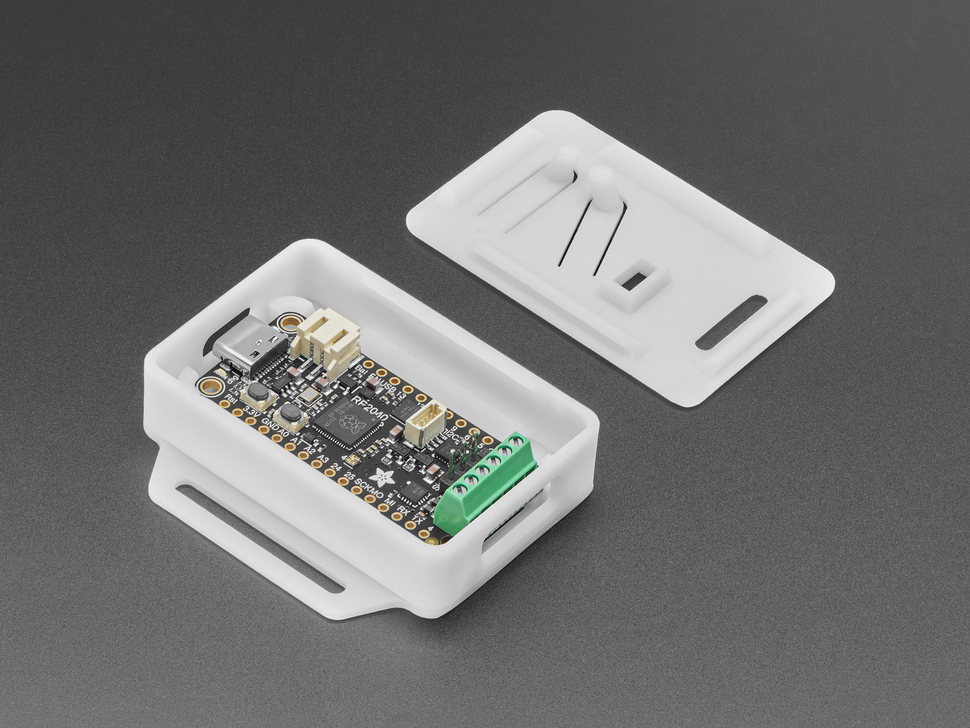 Snap-on Enclosure for Adafruit FeatherWing RP2040 Prop-Maker