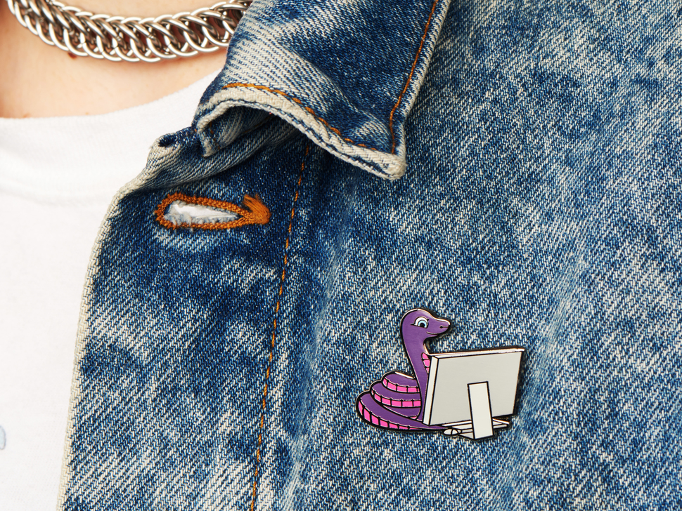Blinka the CircuitPython Limited Edition Enamel Pin