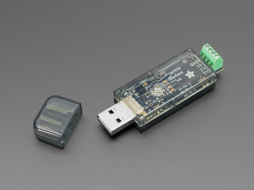 Adafruit Sparkle Motion Stick + Enclosure Kit