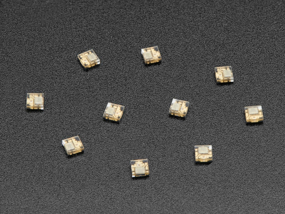 DotStar Micro LEDs (APA102–2020) - Smart SMD RGB LED - 10 pack