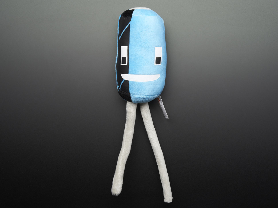 Cappy the Capacitor - Circuit Playground Plushie
