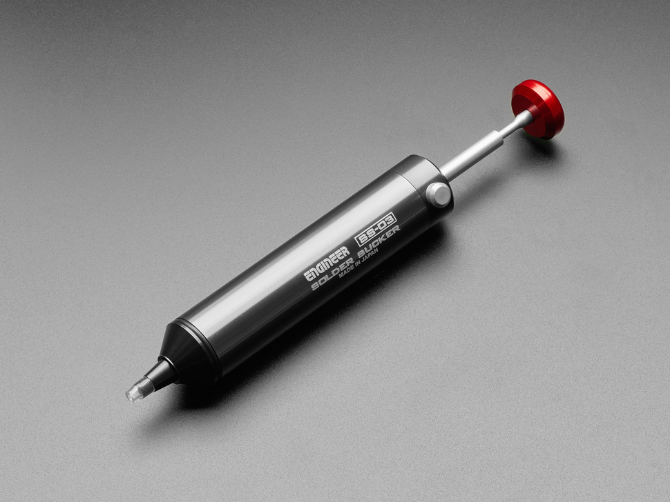 Engineer Professional Silicone-Tip Solder Sucker