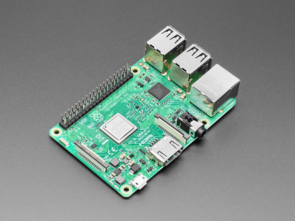 Raspberry Pi 3 - Model B - ARMv8 with 1G RAM
