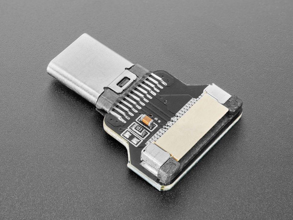 DIY USB Cable Parts - Straight Type C Plug