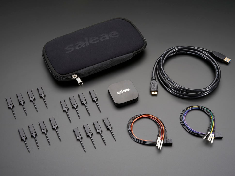 Saleae Logic Pro 8 - 8 Channels Logic + Analog - Black