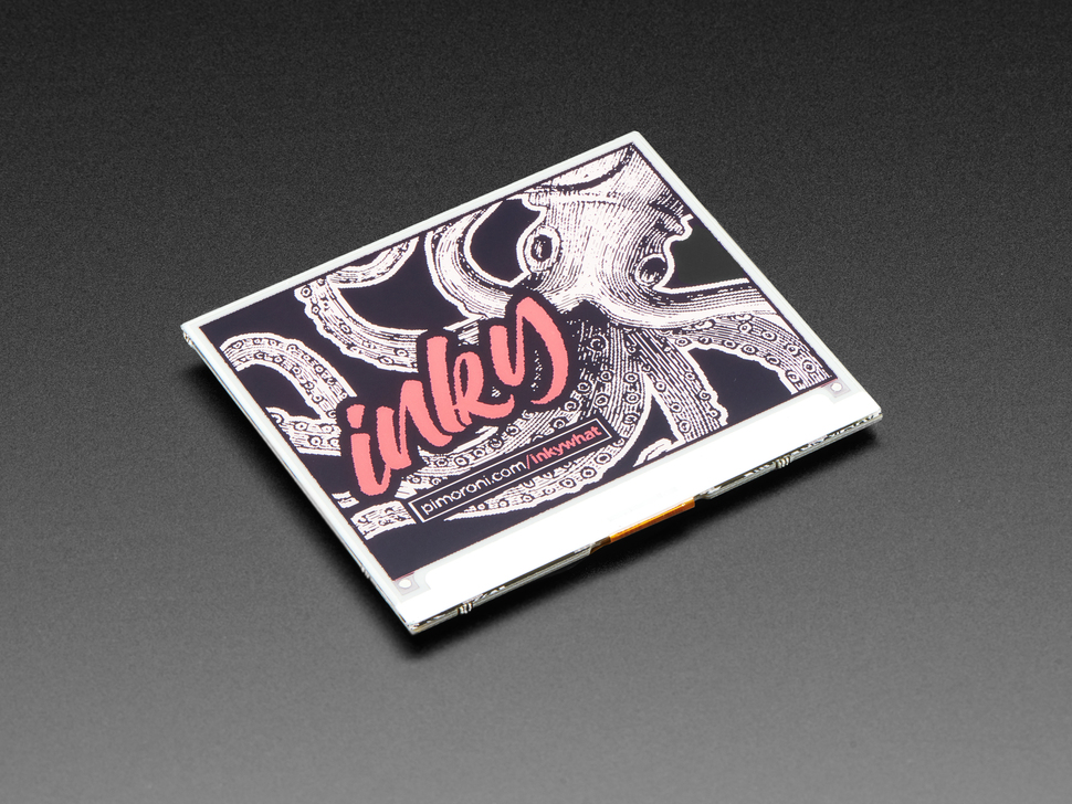 Pimoroni Inky wHAT (ePaper/eInk/EPD) - Red/Black/White
