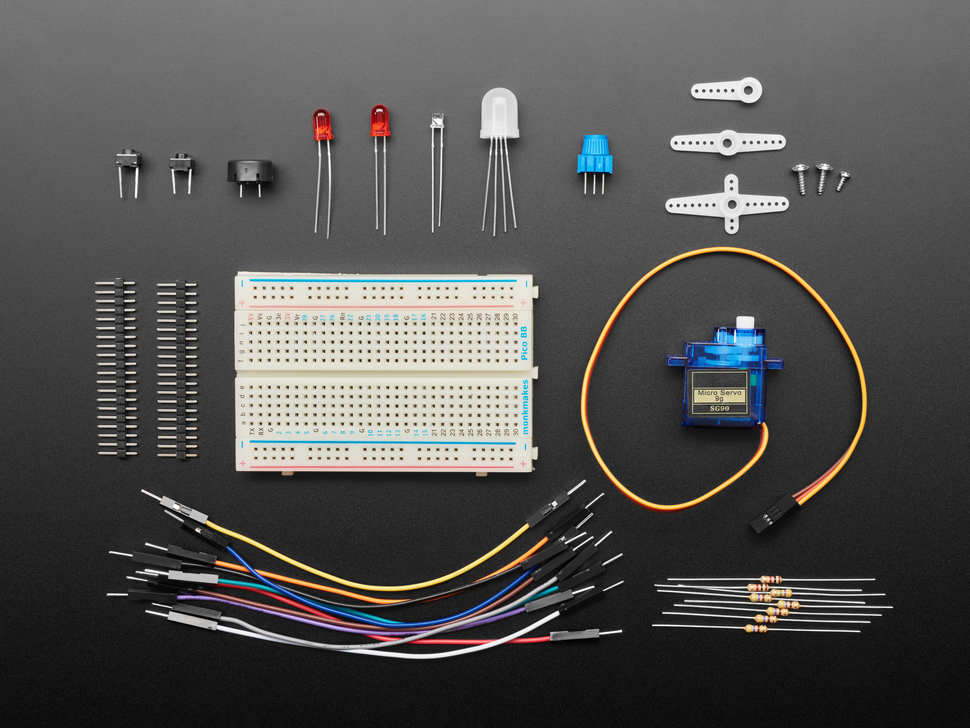 Electronics Kit 1 for Programming the Pico by Simon Monk