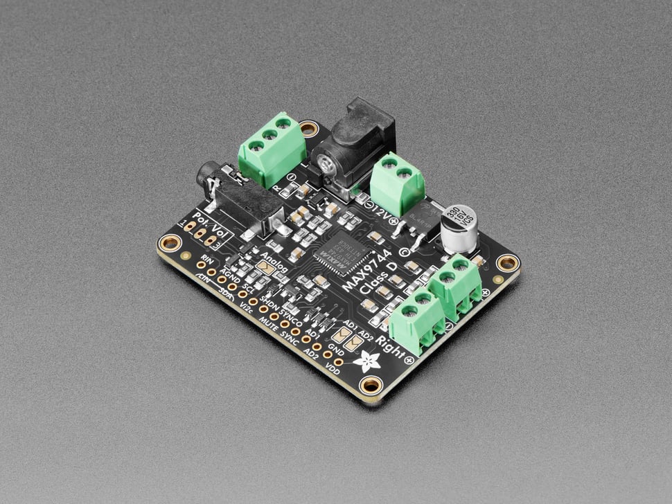 Stereo 20W Class D Audio Amplifier - MAX9744