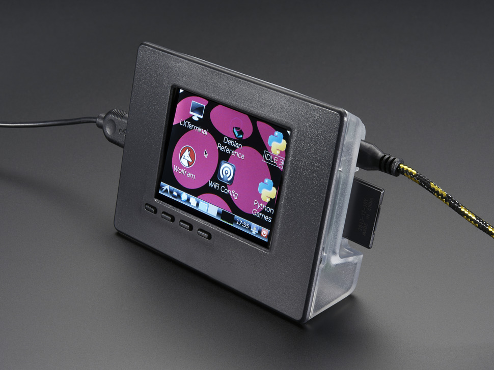Enclosure for PiTFT - Raspberry Pi Model B