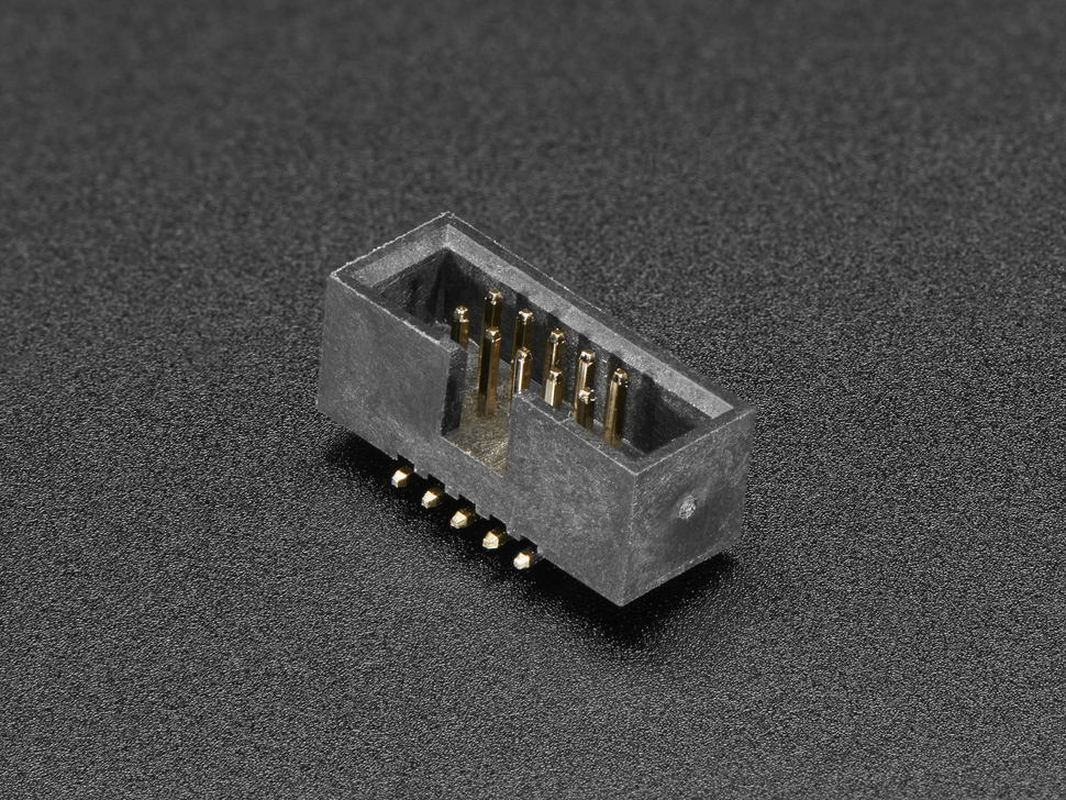 SWD 0.05" Pitch Connector - 10 Pin SMT Box Header