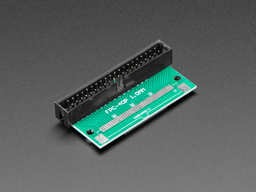 40-pin FPC to Straight 2x20 IDC Male Plug Header