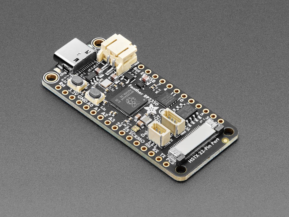 Adafruit Feather RP2350 with HSTX Port and 8MB PSRAM