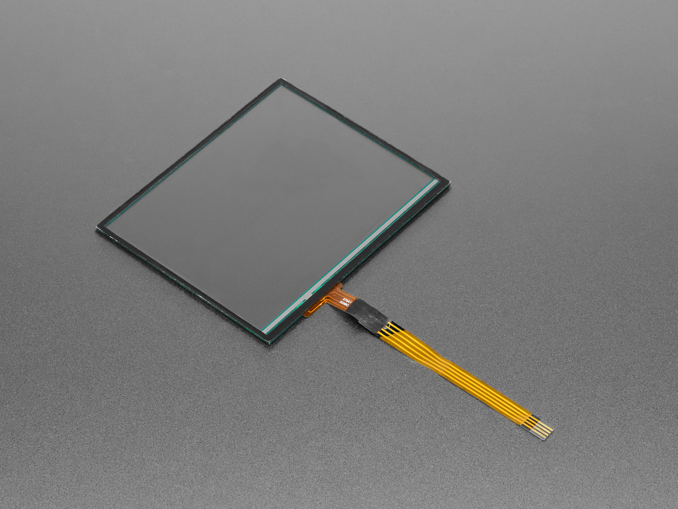 Resistive Touch screen - 3.7" Diagonal