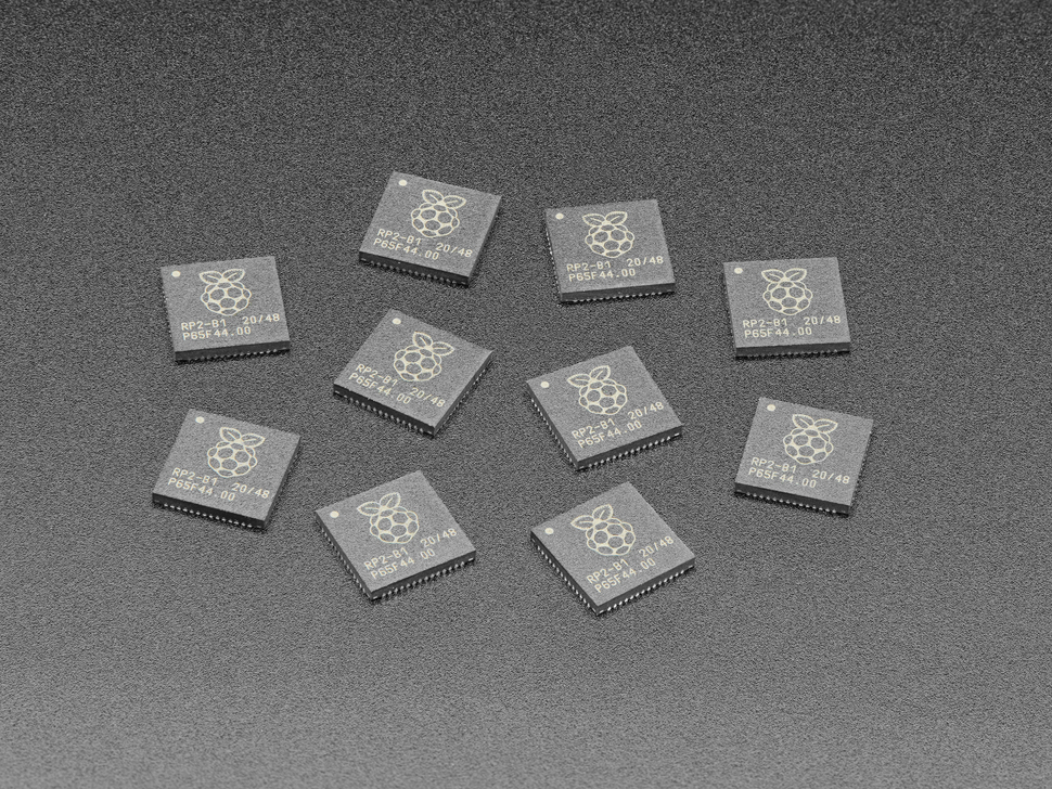 Raspberry Pi RP2040 Microcontroller - Surface Mount Chips